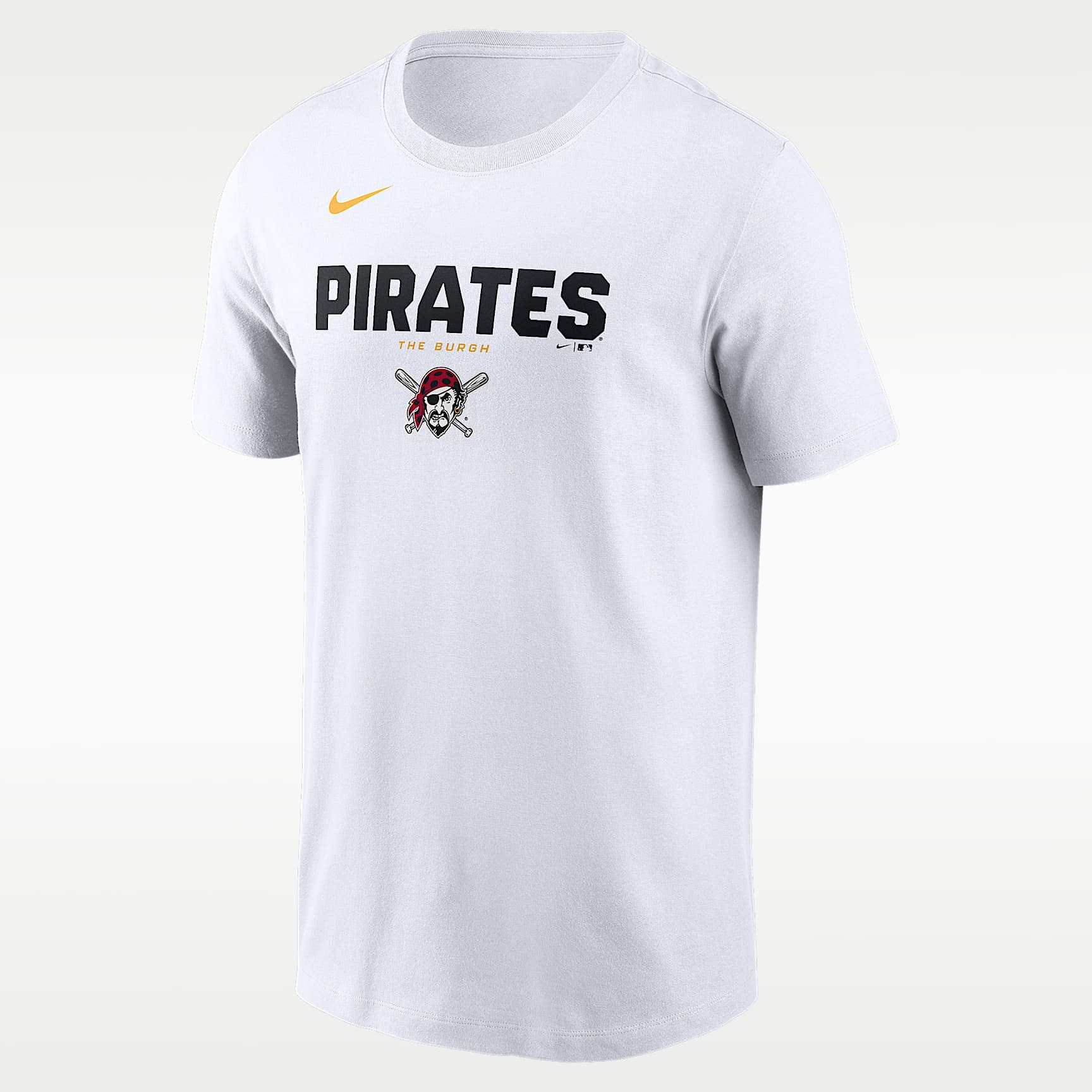 Pittsburgh Pirates Bold Team Name Men's Nike MLB T-Shirt. Nike.com
